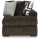 Midnight Madness Chocolate 5 Piece Modular Sectional with Chaise