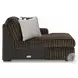 Midnight Madness Chocolate Brown 2 Piece Sectional Sofa with RAF Chaise