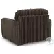 Midnight Madness Chocolate Living Room Set