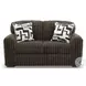 Midnight Madness Chocolate 72" Loveseat