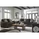 Midnight Madness Chocolate 98" Sofa