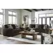Midnight Madness Chocolate 98" Sofa