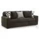 Midnight Madness Chocolate 98" Sofa