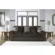 Midnight Madness Chocolate 98" Sofa