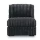 Midnight Madness Gunmetal 5 Piece Chaise Sectional