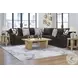 Midnight Madness Chocolate Brown 3 Piece Sectional