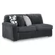 Midnight Madness Gunmetal Sectional