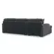 Midnight Madness Gunmetal 2 Piece Sectional Sofa Chaise