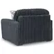 Midnight Madness Gunmetal Living Room Set