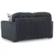 Midnight Madness Gunmetal Living Room Set