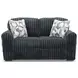 Midnight Madness Gunmetal Living Room Set