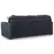 Midnight Madness Gunmetal 98" Sofa