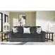 Midnight Madness Gunmetal 98" Sofa