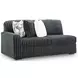 Midnight Madness Gunmetal 4 Piece Sectional