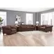 Alwick Caramel Leather Living Room Set
