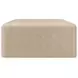 Bridge The Gap Oatmeal Upholstered Rectangular Cocktail Table