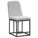 Navarro Outdoor Dining Gray Upholstered Outdoor Bar Stool Set of 2