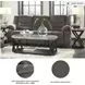 Tulen Gray 87" Reclining Sofa