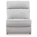 Grafton Pike Ash 3 Piece Modular Power Reclining Sectional with USB Charging