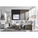 Grafton Pike Ash 5 Piece Modular Power Reclining Sectional with USB Charging