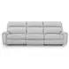 Grafton Pike Ash 3 Piece Modular Power Reclining Sectional with USB Charging