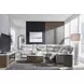Grafton Pike Ash 6 Piece Modular Power Reclining Sectional with USB Charging