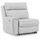 Grafton Pike Ash 3 Piece Modular Power Reclining Sectional with USB Charging