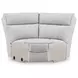Grafton Pike Ash 5 Piece Modular Power Reclining Sectional with USB Charging