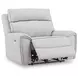 Grafton Pike Ash 6 Piece Modular Power Reclining Sectional with USB Charging