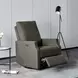 Louie Slate Swivel Glider Power Recliner with USB Charging
