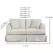 Sutton Sand 67" Loveseat