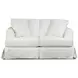 Sutton Snow White Living Room Set