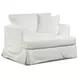 Sutton Snow White Living Room Set