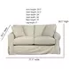 Sutton Sand 73" Loveseat