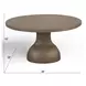 Bosley Lt. Brown Porpoise Round Cocktail Table