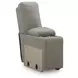 Brannigan Pebble 6 Piece Modular Power Reclining Sectional with Console and USB Charging