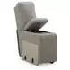 Brannigan Pebble 6 Piece Modular Power Reclining Sectional with Console and USB Charging