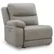 Brannigan Pebble 6 Piece Modular Power Reclining Sectional with Console and USB Charging