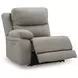 Brannigan Pebble 6 Piece Modular Power Reclining Sectional with Console and USB Charging