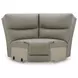 Brannigan Pebble 6 Piece Modular Power Reclining Sectional with Console and USB Charging