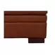 Langston Nutmeg Leather Upholstered Rectangular Ottoman