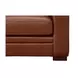 Langston Nutmeg Leather Upholstered Accent Chair