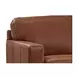 Langston Nutmeg Leather Upholstered Accent Chair