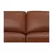 Langston Nutmeg Leather 69" Loveseat