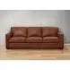 Langston Nutmeg Leather Living Room Set