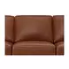Langston Nutmeg Leather 96" Sofa
