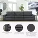 Brindley Pier Fog Modular 136" Sofa