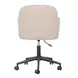 Sydney Taupe Performance Fabric Upholstered Swivel Desk Chair