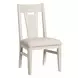 Carlson Beige Upholstered Splat Back Side Chair Set of 2