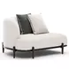 Madera Oatmeal 4 Piece Modular Corner L Sectional